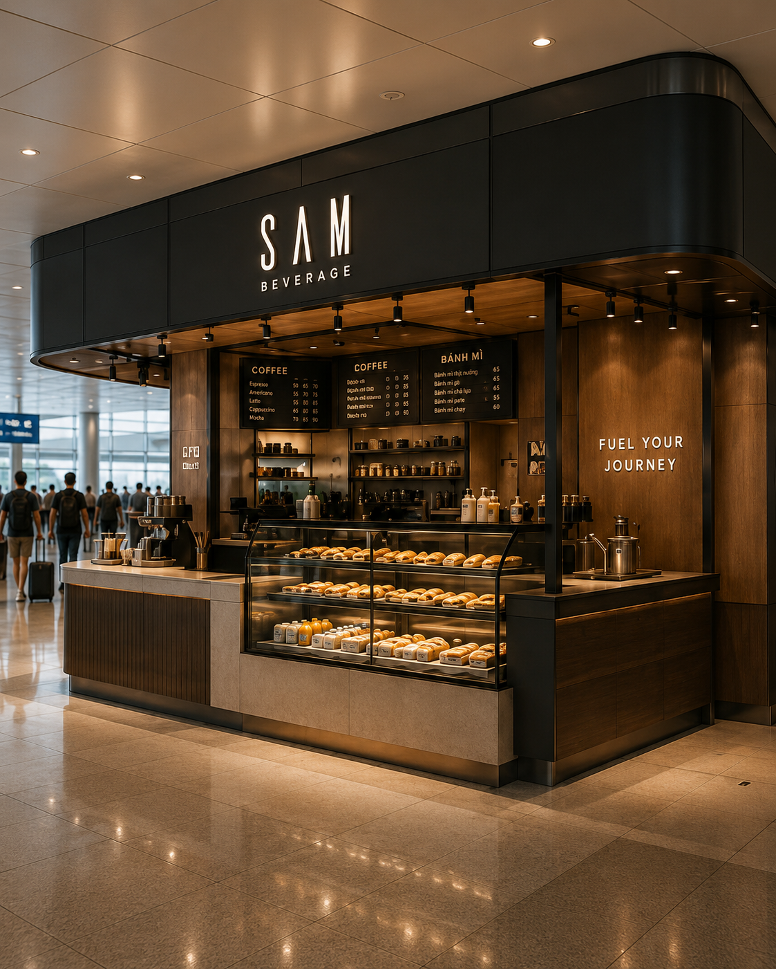 Airport Cafe Dining